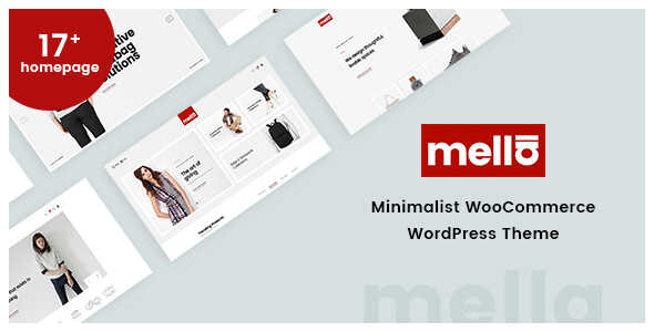 Mella Theme GPL v1.2.31 – Minimalist Ajax WooCommerce WordPress Theme