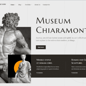 Mercury Theme GPL v1.3.1 – For Museum, Events, and Exhibitions