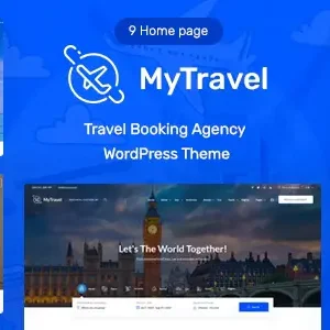 MyTravel Theme GPL v1.2.2 – Tours & Hotel Bookings WooCommerce Theme