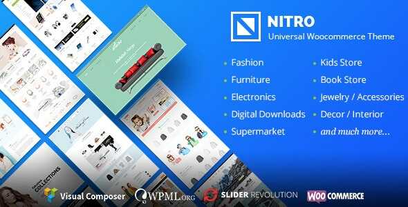 Nitro Theme GPL v1.8.0 – Universal WooCommerce Theme from eCommerce Experts