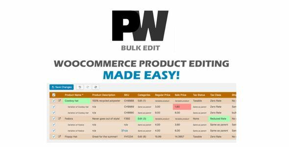 Pimwick WooCommerce Bulk Edit Pro GPL v3.28