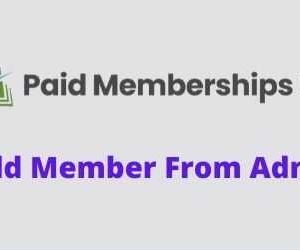 Paid Memberships Pro Add Member From Admin Addon GPL v0.7.2