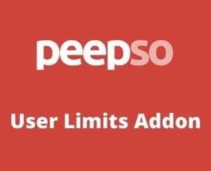 PeepSo User Limits Addon GPL v8.0.0.0