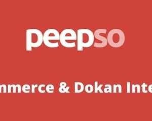 PeepSo WooCommerce & Dokan Integration GPL v9.0.2.0