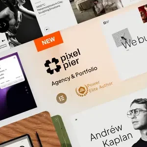 Pixelpiernyc Theme GPL v25.0 – Portfolio Creative Agency Freelancer WordPress