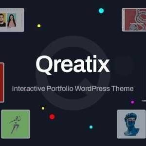 Qreatix Theme GPL v1.9.4 – Interactive Portfolio WordPress Websites