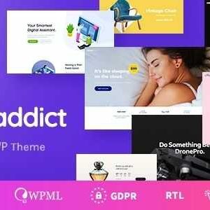 Shopaddict Theme GPL v1.2.2 – WordPress Landing Pages To Sell Anything