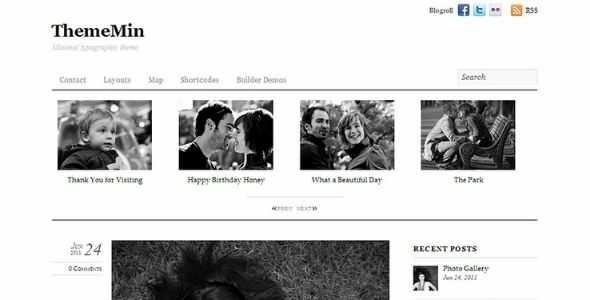 Themify Thememin WordPress Theme GPL v7.5.9 + Activation