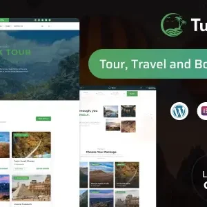 Turio Theme GPL v1.5.0 – Tour and Travel WordPress Theme Tourism Agency