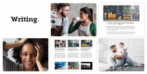 Writing Blog Theme GPL v4.01 – Create Personal Blog Websites