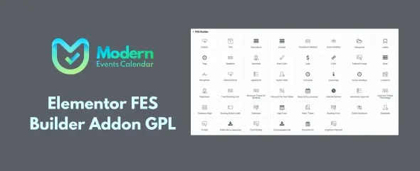 Elementor FES Builder for MEC GPL v1.4.0 – Modern Events Calendar ...