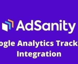 AdSanity Google Analytics Tracking Integration GPL v1.5.9
