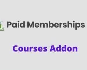Paid Memberships Pro Courses Addon GPL v2.1