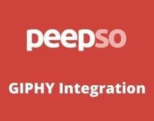 PeepSo GIPHY Integration GPL v4.0.0.0