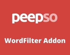 PeepSo WordFilter Addon v4.0.0.0 GPL