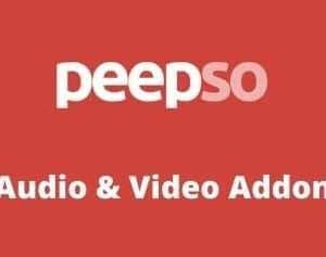 PeepSo Audio & Video Addon GPL v9.0.2.0