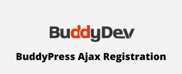 BuddyPress Ajax Registration GPL v2.1.1