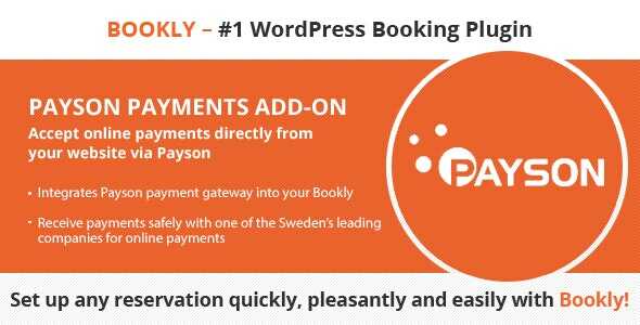 Bookly Payson Addon GPL v3.7