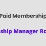 Paid Memberships Pro Membership Manager Role GPL v3.2