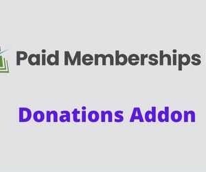 Paid Memberships Pro Donations Addon GPL v2.4