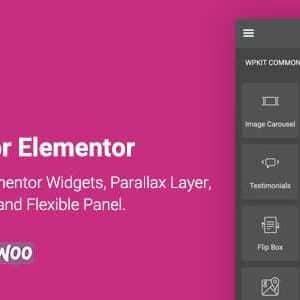 WPKit For Elementor GPL v1.1.0 – Advanced Elementor Widgets Collection & Parallax Layer