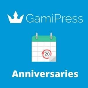 GamiPress Anniversaries GPL v1.0.5 – WordPress Plugin