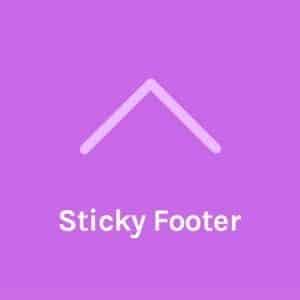 OceanWP Sticky Footer GPL v2.1.1