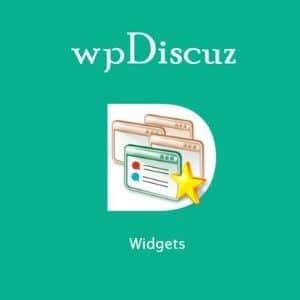 wpDiscuz Widgets Addon GPL v7.3.1