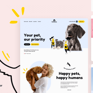 PetMania Pet Shop and Care Theme GPL v34