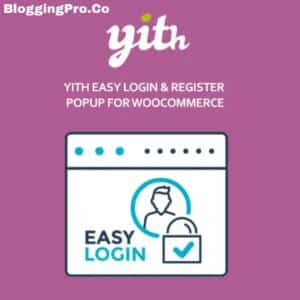YITH Easy Login & Register Popup GPL v2.14.0 – for WooCommerce