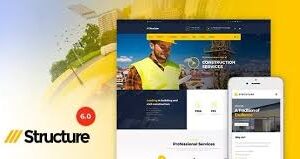 Structure Theme GPL v7.7.0 – Construction Industrial Factory WordPress Theme
