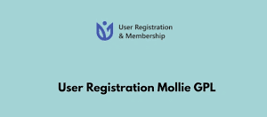 User Registration Mollie GPL v1.1.1
