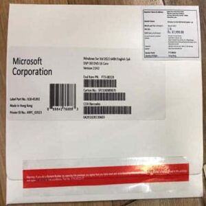 Windows Server 2022 Standard Key With Physical DVD