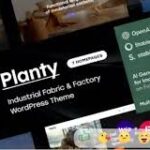 Planty Theme GPL v1.33.0 – Fabric & Factory WordPress Theme