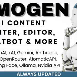 Aimogen Pro / Aiomatic GPL v2.7.9 – AI Content Writer, Editor, ChatBot & AI Toolkit