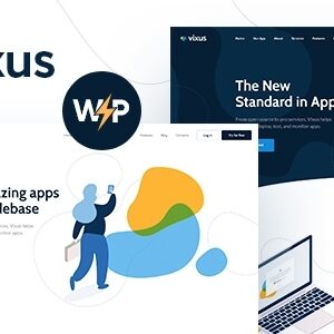 Vixus Theme GPL v1.0.16 | Startup & Mobile App WordPress Landing Page Theme