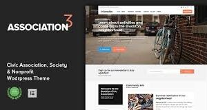 Association Theme GPL v3.1 – Civic and Third Sector Nonprofit WordPress Theme
