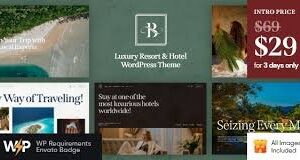 Belicia Theme GPL v1.18.0 – Luxury Resort & Hotel WordPress Theme
