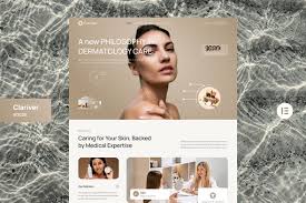 Clariver Dermatology Skincare Clinic Website Elementor Template Kits GPL v1.0