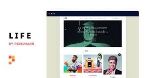 Life Theme GPL v1.2.1 – Boxed Portfolio WordPress Theme