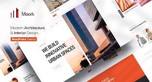 Moork Theme GPL v1.1.1 – Architecture & Interior Design WordPress Theme