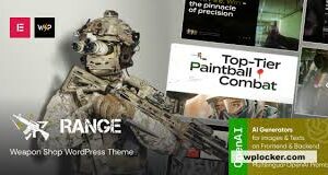Range Theme GPL v1.8.0 – Weapon Shop & Gun Store WordPress Theme