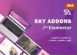 Sky Addons GPL v4.0.5 – for Elementor Page Builder WordPress Plugin