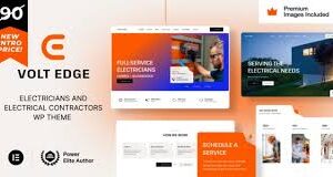 VoltEdge Theme GPL v7.0 – Electrician Electrical Contractor WordPress Theme