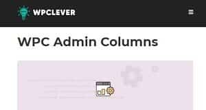 WPC Admin Columns Premium GPL v2.3.2