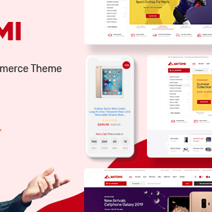 Antomi Theme GPL v1.0.7 – Multipurpose Theme for WooCommerce WordPress