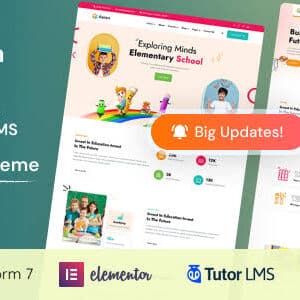 Ascen Theme GPL v1.4 – Childcare & Kids Education LMS WordPress Theme