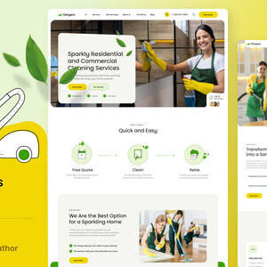 ClanyEco Theme GPL v30.0 – Cleaning Services WordPress Theme