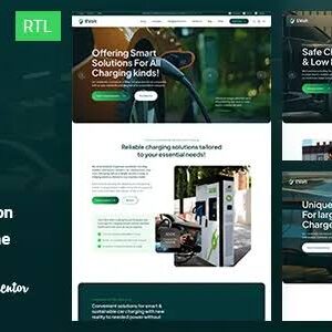 Evolta Theme With License – Electric Vehicle Charging WordPress