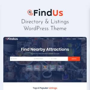 Findus Theme GPL v1.1.68 – Directory Listing WordPress Theme